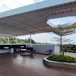 Comfortable And Modern 1Br Without Living Room At Amartha View Apartment By Travelio